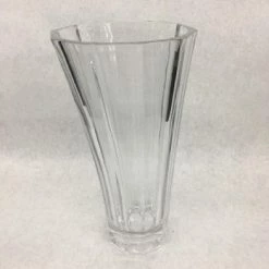 Something Blue Wedding Mikasa Vase Crystal Clear Size 11.5" Tapered VASES DECOR