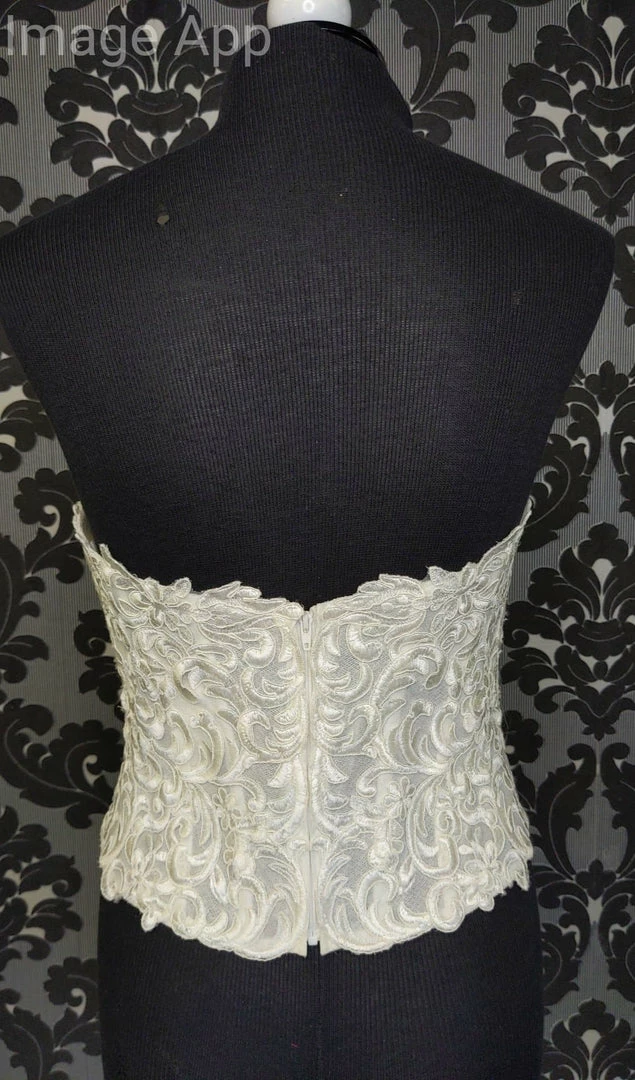 Something Blue Size 12 Ivory Martina Liana Lace Strapless Bodice Sweetheart WEDDING DRESSES 4 Something Blue Size 12 Ivory Martina Liana Lace Strapless Bodice Sweetheart WEDDING DRESSES