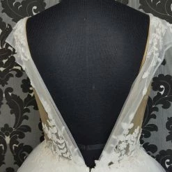 Something Blue CallaBlanche Wedding Dress 121230 Size 12 Tulle/Beads White Sleeveless Deep V 11 Something Blue CallaBlanche Wedding Dress 121230 Size 12 Tulle/Beads White Sleeveless Deep V