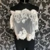Something Blue NEW ARRIVALS Amalee Size Medium Ivory Lace Jackets