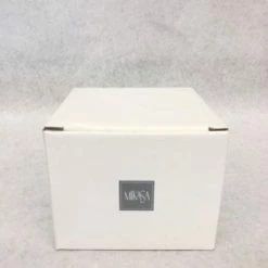 Something Blue Mikasa Votive Holder Crystal Clear 5" Skyline