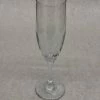 Something Blue Champagne Flute Glass Clear Champagne Flute GLASSWARE DECOR