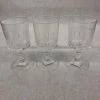 Something Blue Candle Holder Glass Clear Size 5.5" CANDLES