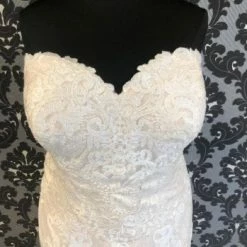 Something Blue WEDDING DRESSES Essense Of Australia D2556CRLU Women's Wedding Dress Lace