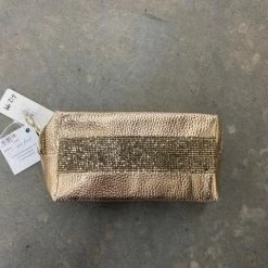 Something Blue Wedding LOF Wristlet Faux Leather Rosegold