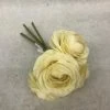 Something Blue Ranunculus Floral Ivory Size 4ct FLORAL DECOR