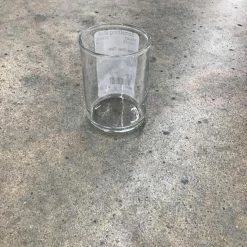 Something Blue Wedding Votive Glass Clear Size 2.5" CANDLES