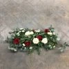Something Blue DECOR Swag Size 3' Floral Green/Red/White FLORAL