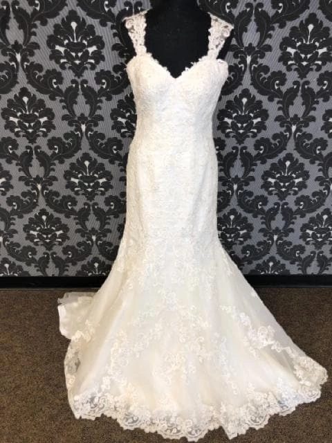 Something Blue Stella York SKYE 6146 Women's Wedding Dress Lace Ivory Size 12 Sheath 3 Something Blue Stella York SKYE 6146 Women's Wedding Dress Lace Ivory Size 12 Sheath