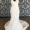Something Blue Maggie Sottero Wedding Dress Lace Ivory Size 8 Strapless 2 Something Blue Maggie Sottero Wedding Dress Lace Ivory Size 8 Strapless