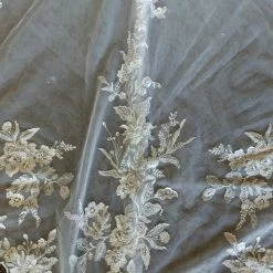 Something Blue WEDDING DRESSES Essense Wedding Dress D2770 Size 12 Lace/Beading Almond Sleeveless 9 Something Blue WEDDING DRESSES Essense Wedding Dress D2770 Size 12 Lace/Beading Almond Sleeveless