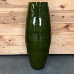 Something Blue DECOR Pick Up Only Vase Plastic Green Size 24" CONTAINER