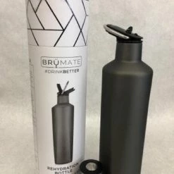 Something Blue THE PARLOUR Brumate Rehydration Bottle Black