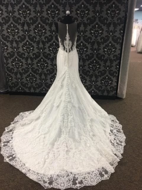 Something Blue Wedding Allure Bridal Women's Wedding Dress Bengaline Ivory Size 10 WEDDING DRESSES 6 Something Blue Wedding Allure Bridal Women's Wedding Dress Bengaline Ivory Size 10 WEDDING DRESSES