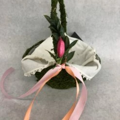 Something Blue FLOWER GIRL Baskets