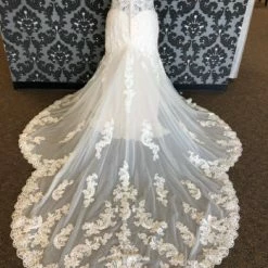 Something Blue Mori Lee Size 22W Champagne Strapless Fit & Flare 9 Something Blue Mori Lee Size 22W Champagne Strapless Fit & Flare