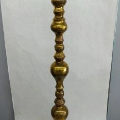 Something Blue PICK UP ONLY Pillar Size 36.5" Metal Gold CANDLES DECOR