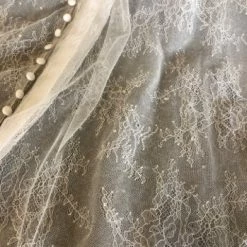 Something Blue Allure Bridal 3363L Size 2 Champange Tulle With Sequin And Lace