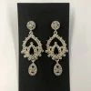 Something Blue NEW ARRIVALS E847 Earrings Rhinestone Silver Dangle