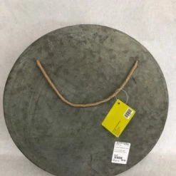 Something Blue DECOR Container Size 15.5" Galvanized Silver CONTAINER