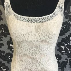 Something Blue Wedding Allure Bridal 9170 Women's Wedding Dress Lace Gold/Ivory Size 12 WEDDING DRESSES