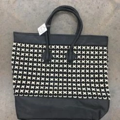 Something Blue Wedding Panache Oversized Woven Bag Woven-16 THE PARLOUR