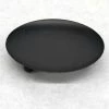 Something Blue Candle Plate Metal Black Size 4.5" CANDLES DECOR