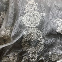 Something Blue WEDDING DRESSES Allure Bridal 9666 Size 6 Ivory Sequin And Lace Sweetheart Mermaid