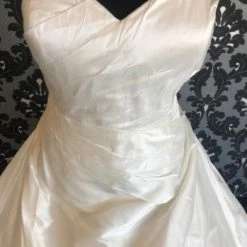 Something Blue Justin Alexander JESSIE 88029 Women's Wedding Dress Bengaline Ivory
