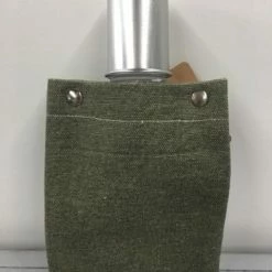 Something Blue Wedding THE PARLOUR Mudpie Flask Green Canvas Flask Decisions