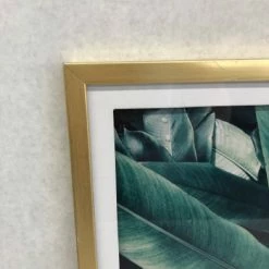 Something Blue DECOR Frame Size 8"x10" Plastic Gold SIGNS