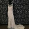 Something Blue Wedding Stacey's Wedding Dress Beaded Champagne Size 2 Highneck WEDDING DRESSES