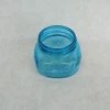 Something Blue Mason Jar Size 3.5"x3" Glass Blue Tinted RENTAL