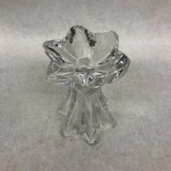 Something Blue DECOR Mikasa 6" Clear Crystal Candle Holder