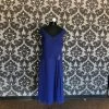 Something Blue Merrily Formal Size 14 Chiffon/Beaded Cobalt Coctail Length
