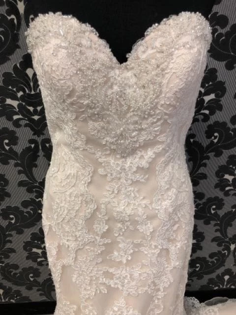 Something Blue Stella York 6220 SPENCER Women's Wedding Dress Lace Ivory/Champagne WEDDING DRESSES 4 Something Blue Stella York 6220 SPENCER Women's Wedding Dress Lace Ivory/Champagne WEDDING DRESSES