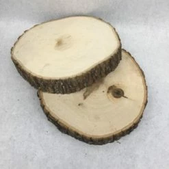 Something Blue Wedding DECOR Wood Cookie