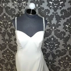 Something Blue Allure Bridal 9766 Women's Wedding Dress Crepe/Tulle Ivory WEDDING DRESSES