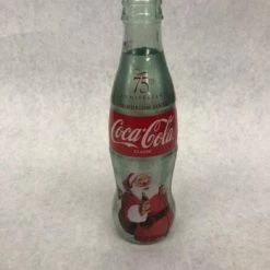 Something Blue DECOR Coca-Cola Bottle Glass Red/Silver Size 8oz CENTERPIECES
