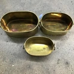 Something Blue Wedding Size 3pc Bucket Brass Brass CONTAINER