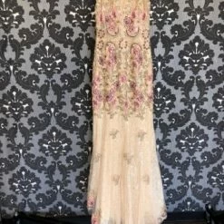 Something Blue Size 4 Gold Dave & Johnny Tulle & Lace