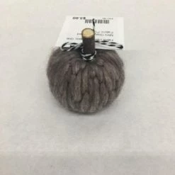 Something Blue Wedding Mini Grey Colored Fabric Pumpkin THE PARLOUR