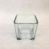 Something Blue Vase Glass Clear Size 3.5" VASES DECOR