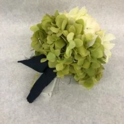Something Blue Floral Arrangement Floral/LED Green/Ivory Size 8" FLORAL
