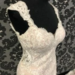 Something Blue Essense Of Australia ESME D2205 Women's Wedding Dress Lace/Tulle 8 Something Blue Essense Of Australia ESME D2205 Women's Wedding Dress Lace/Tulle