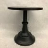 Something Blue Cake Stand Metal Black Size 8" X 8.5" Round CAKE ACCESSORIES