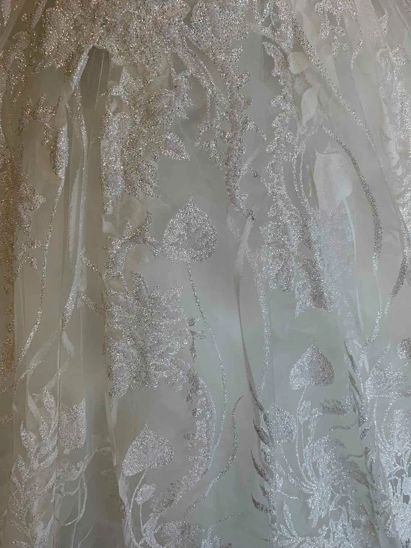 Something Blue Da Vinci Wedding Dress Tulle/Glitter Ivory Size 20 Sleeveless WEDDING DRESSES 4 Something Blue Da Vinci Wedding Dress Tulle/Glitter Ivory Size 20 Sleeveless WEDDING DRESSES