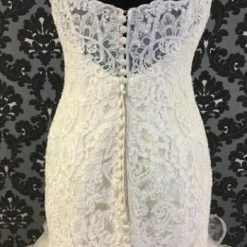 Something Blue Wedding Mori Lee ML2879 Women's Wedding Dress Lace And Horse Hair Size 10 9 Something Blue Wedding Mori Lee ML2879 Women's Wedding Dress Lace And Horse Hair Size 10