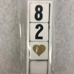 Something Blue Sign Wood White Size 4pc SIGNS