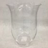 Something Blue Vase Size 10" Glass Clear Urn VASES